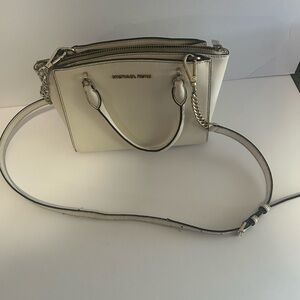 Michael Kors Cream Satchel Bag